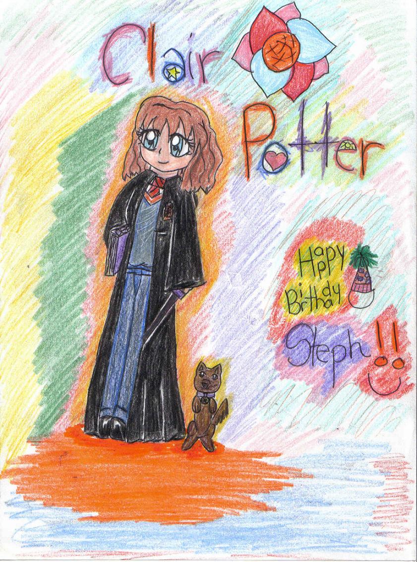 My Friend,Clair Potter by lp-dragonfly