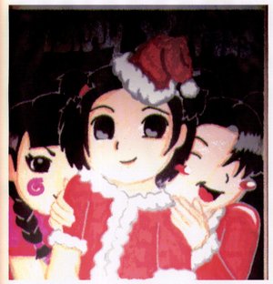pucca christmas in color by lucky4yoshi