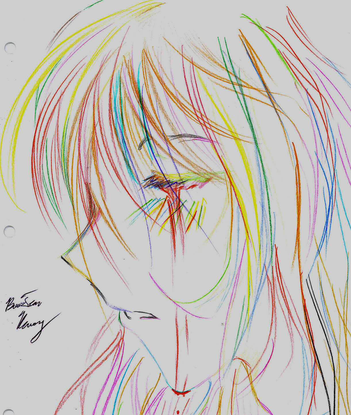Ayame crying *sobs too* -__- by luckylace222