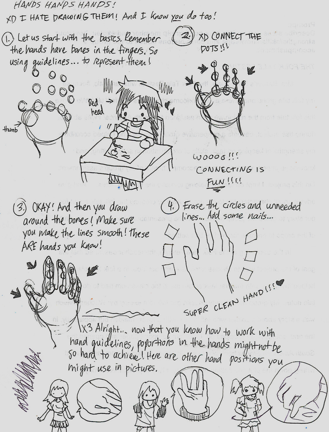Tutorial for Manga people ~HANDS!!!!XD~ by luckylace222