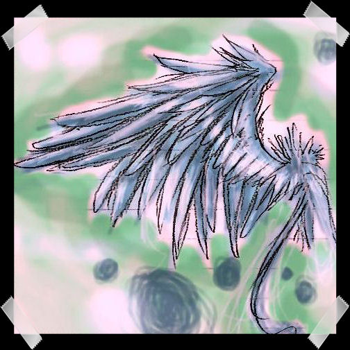 Angel wing by luckylace222
