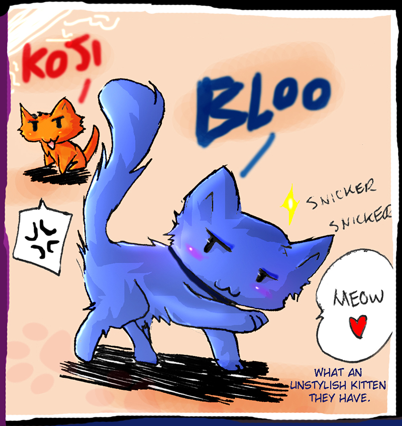 Intoducing the new kat BLOO! by luckylace222