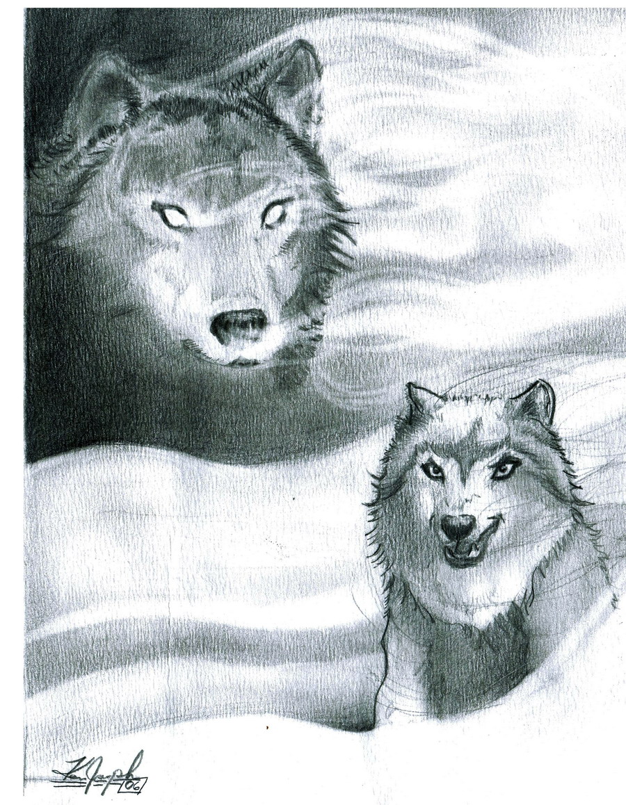 Spirit Wolf by lugnut173
