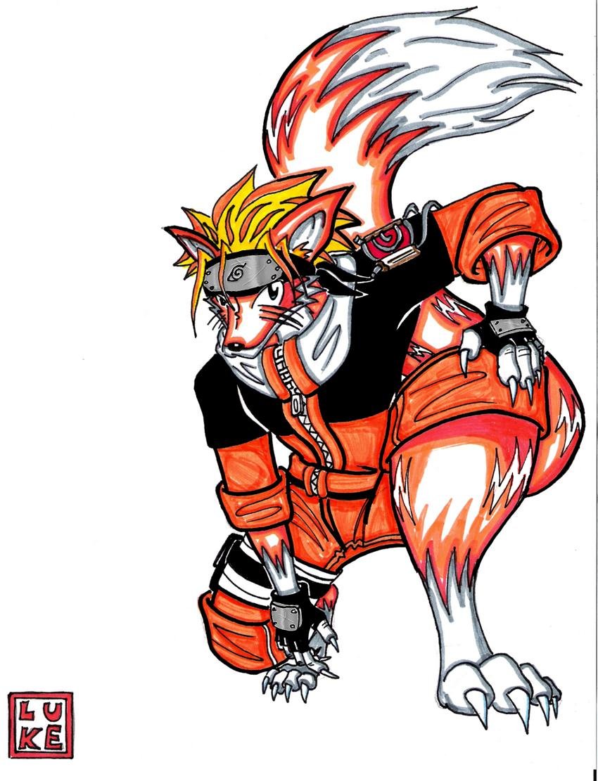 Fox Naruto (Request from ericka) by luke