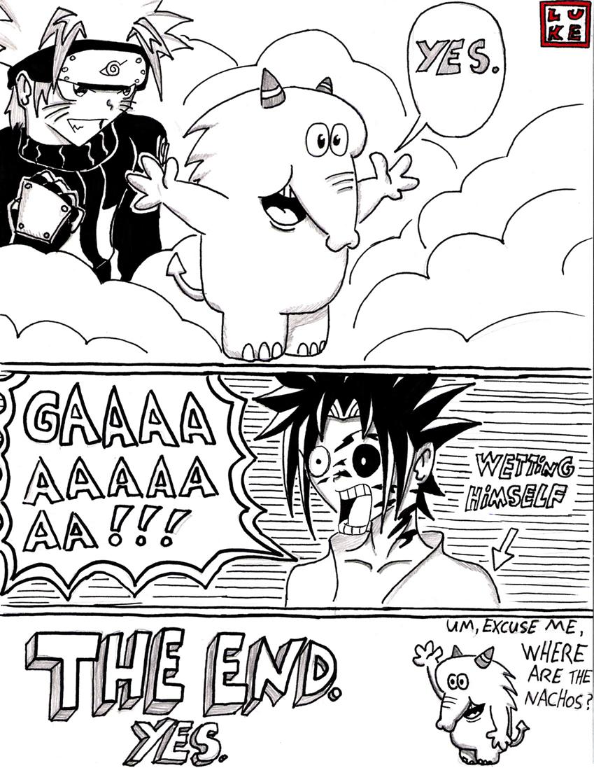 An extremely stupid Naruto comic. Page 3 by luke