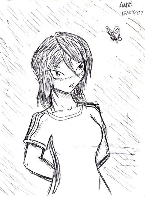 Rukia doodle by luke