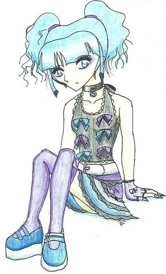 Aqua Violet by lunarhikari