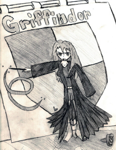 Hermione Hand Drawn by M12Halo