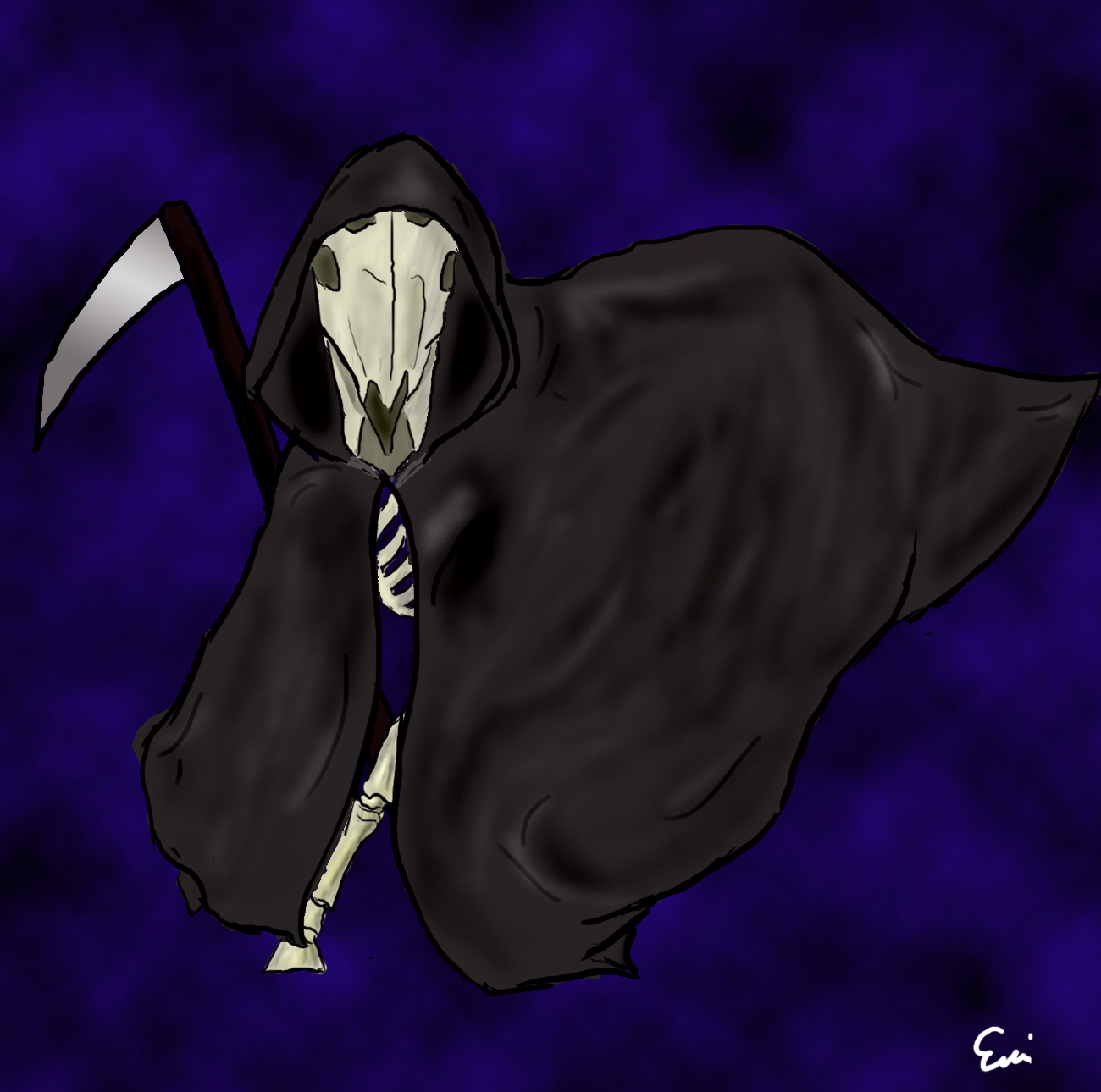 Grim Reaper Horse by M3iik