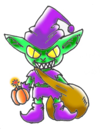 *CHIBI* Green Goblin!!! by M78ultragirl