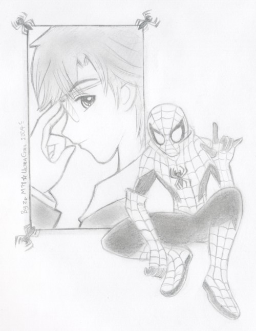 My Manga version Peter Parker - Spider-Man by M78ultragirl