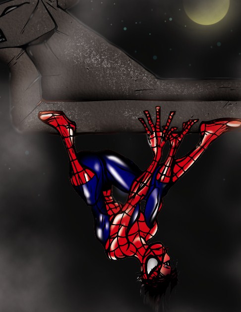 SPIDERMAN HANGIN OUT by MADIO