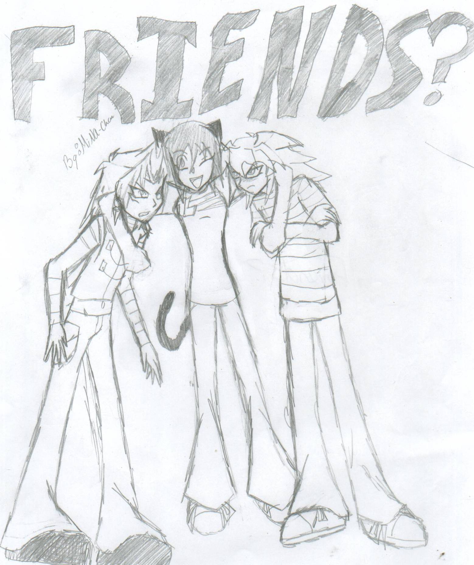 friends? by MINA-CHAN