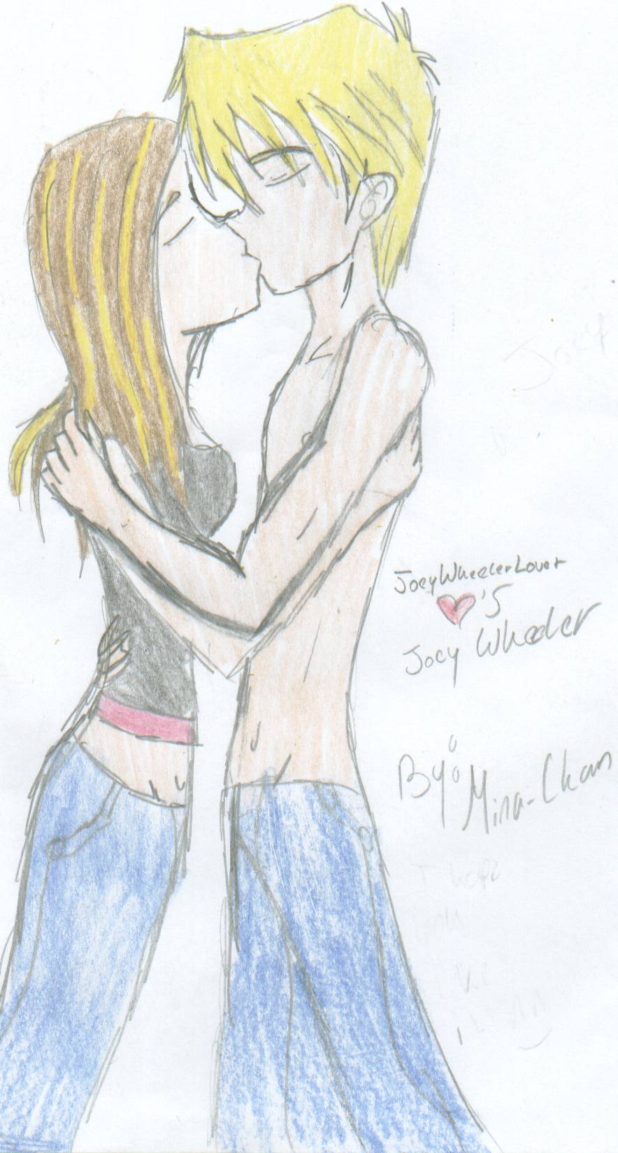 JoeyWheelerLover and ummmmmm Joey Wheeler by MINA-CHAN