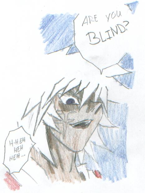 "Are you BLIND?" by MINA-CHAN
