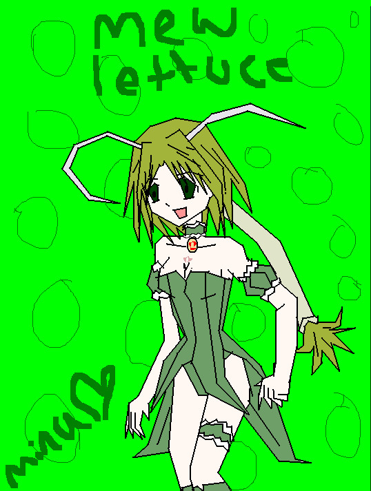 Mew Lettuce by MINA-CHAN