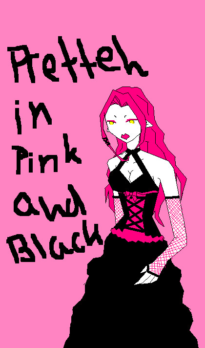 Pretteh In Pink And Black by MINA-CHAN