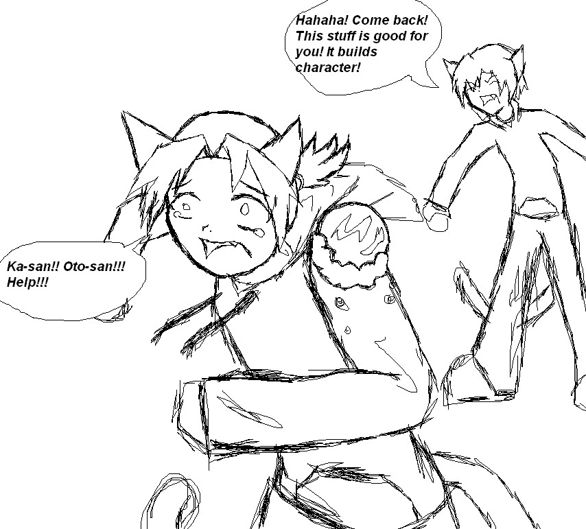 Hiro and Shiro - Snowball Fight by MINA-CHAN