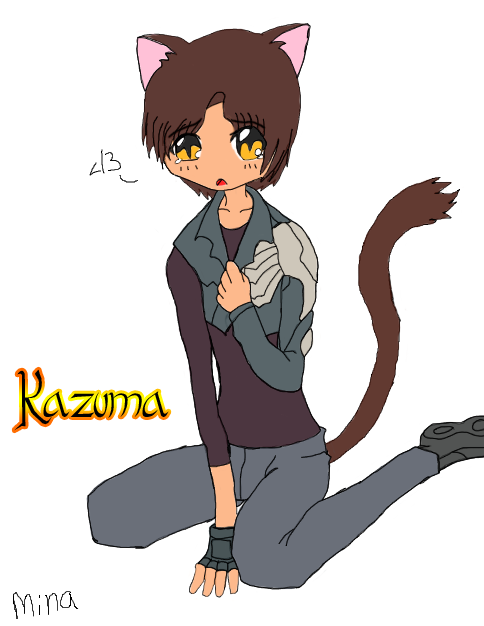 Kazuma Kitty by MINA-CHAN