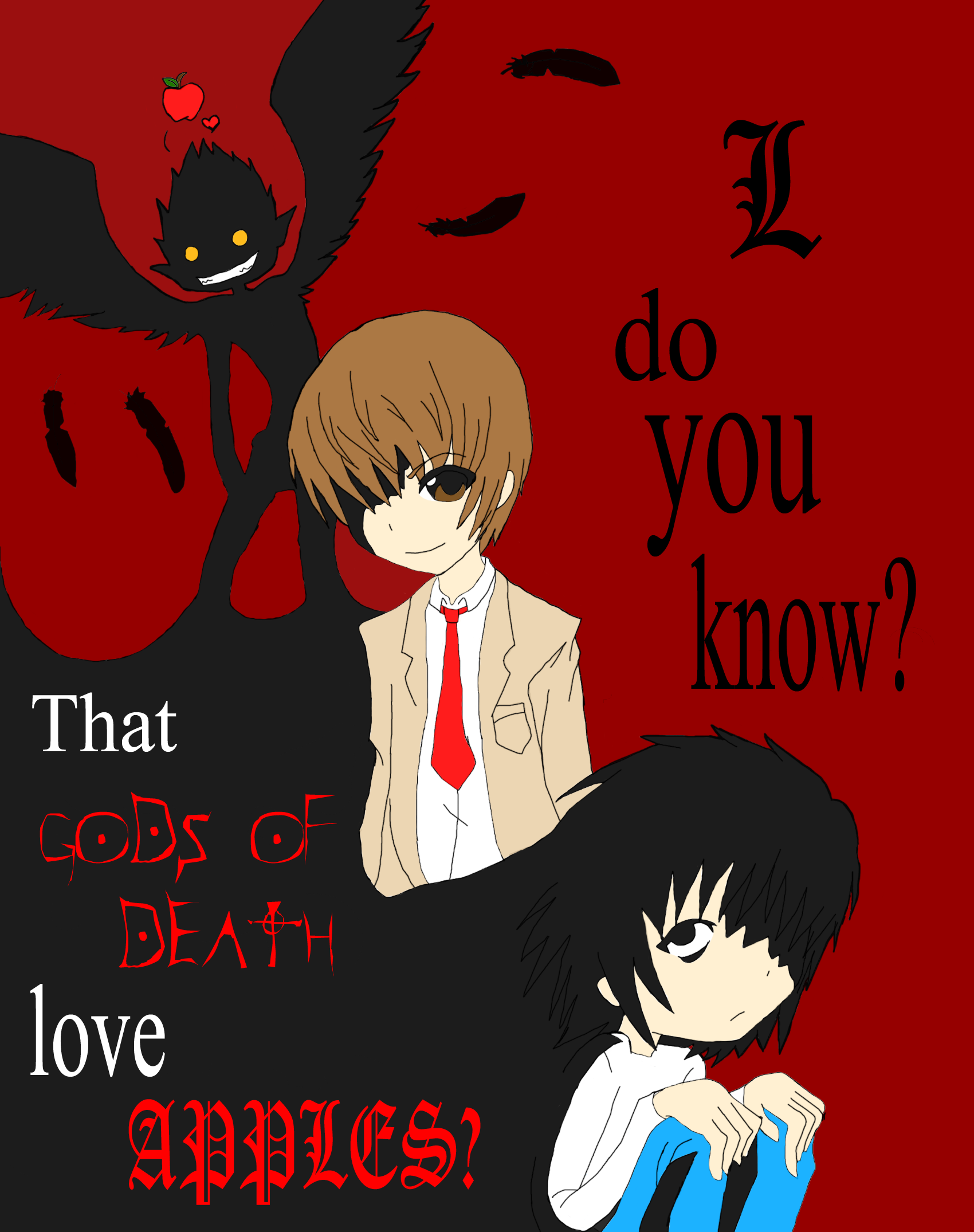 L do you know? -EDITED- by MINA-CHAN - Fanart Central