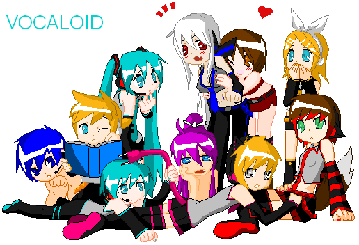 VOCALOID Group by MINA-CHAN