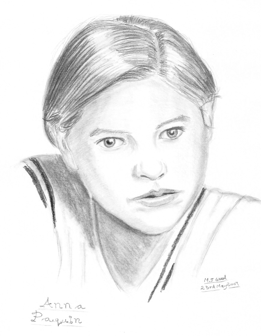 Young Anna Paquin by MJWOOD