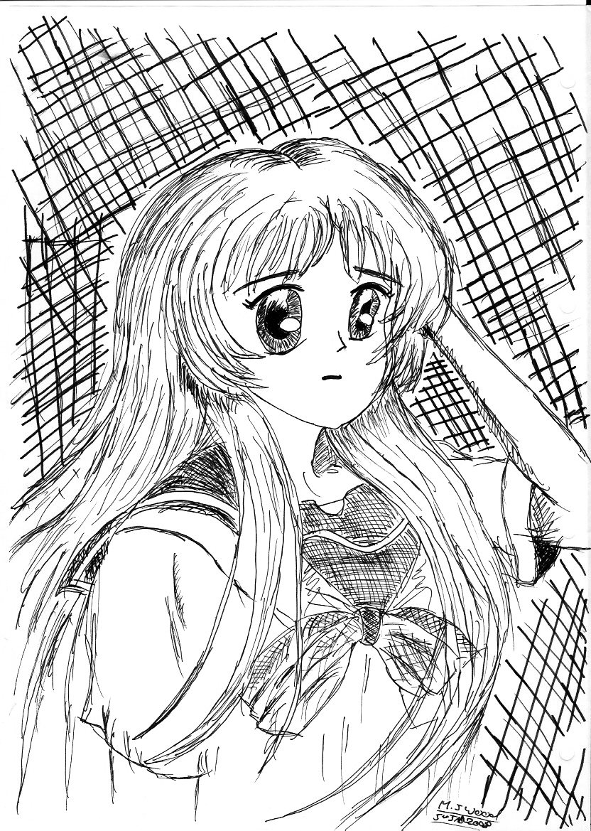 Manga Girl by MJWOOD