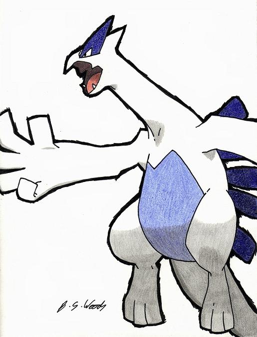 Lugia by MacalaniaMan