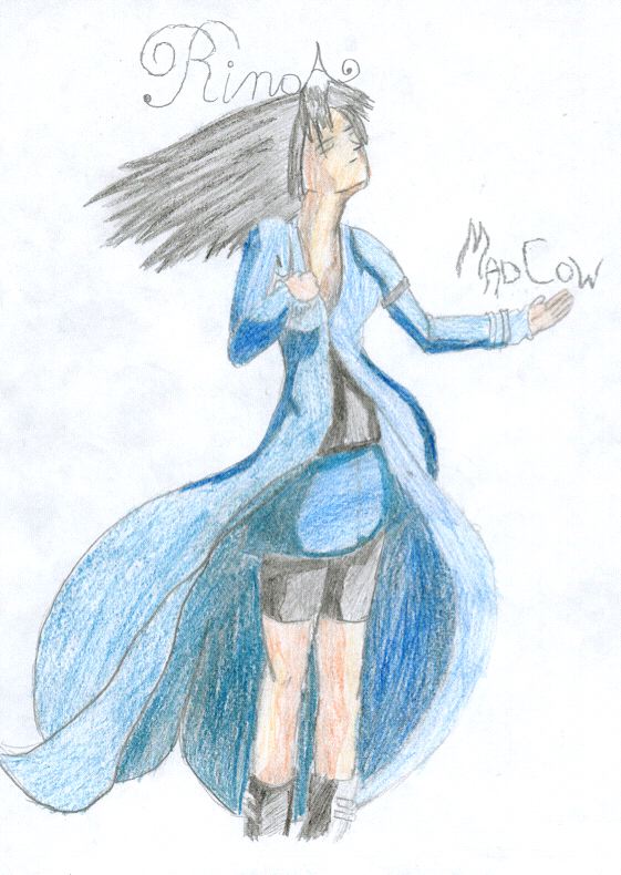 Rinoa Heartilly (coloured) by MadCow1989