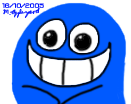 Puppy-eyed Bloo by MadManMark_1986_2005