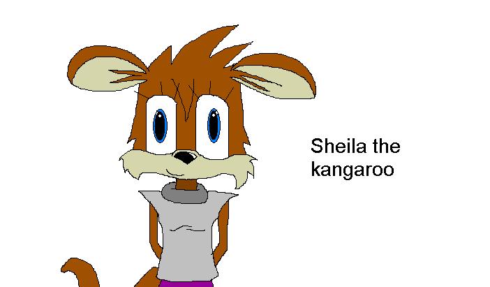 Sheila The Kangaroo by MadMooMoos