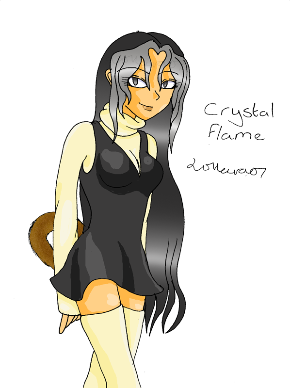 Meet Crystal Flame by Mad_person200