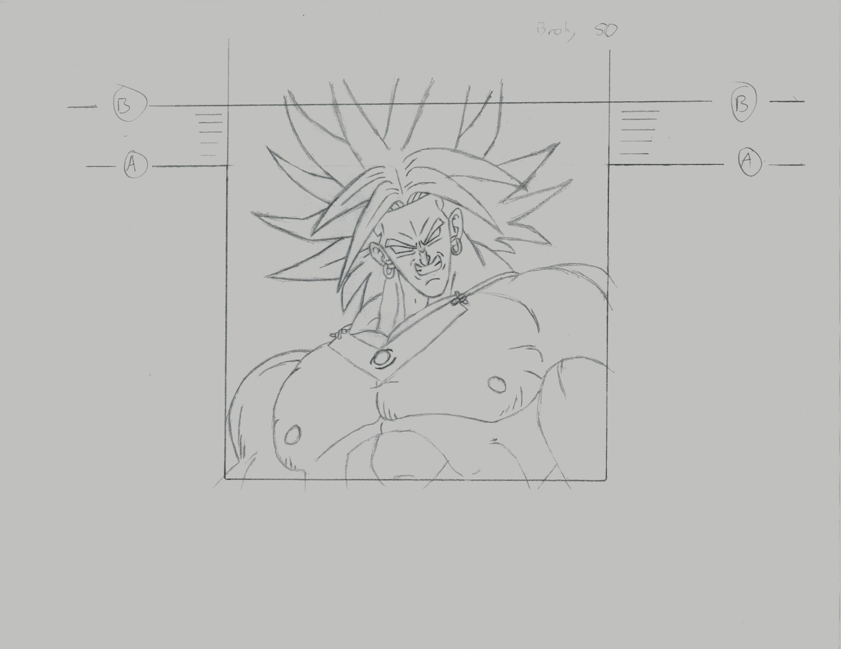 Broly Sketch by Madcap888