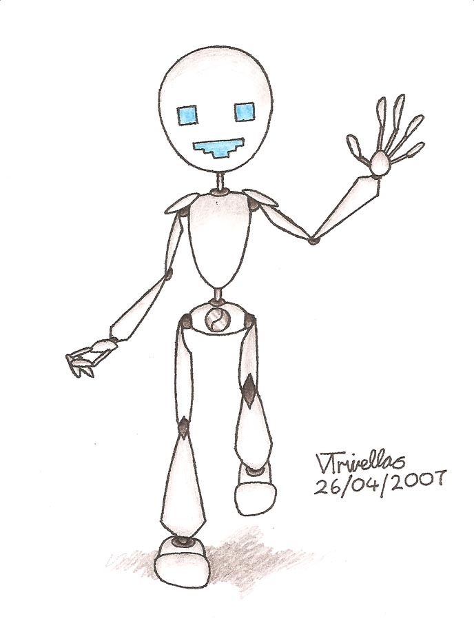 Humanoid-android. by MadeOfGlass