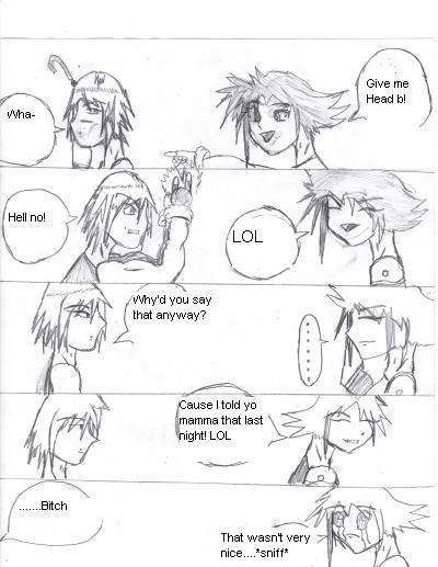 Weird Riku and Sora Comic by MadnessHero
