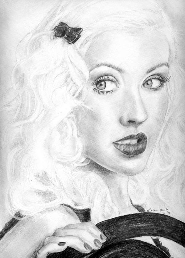 Christina Aguilera by Madonna