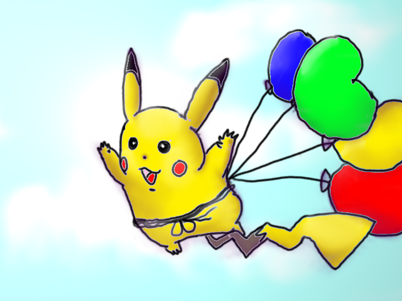 Pikachu, use fly by Mady94