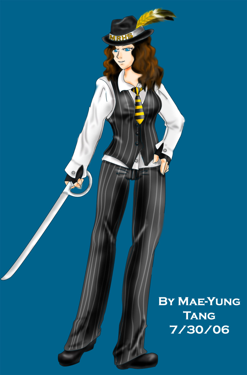 Gangsta Jazz- (Should be colorguard uniform) by Mae-Mae-Chan27135