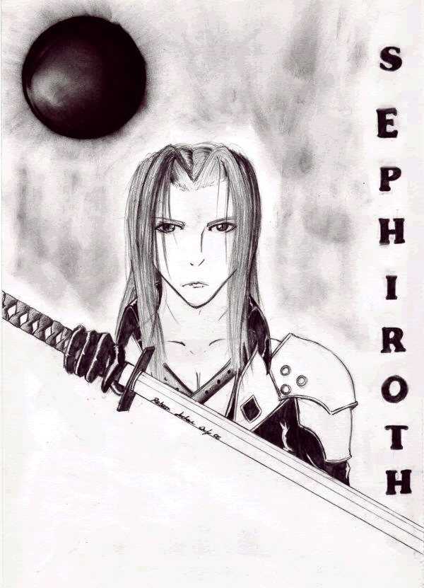 Sephiroth portrait by Maelstrom