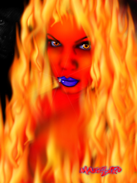 female torcher by MaestroA2O