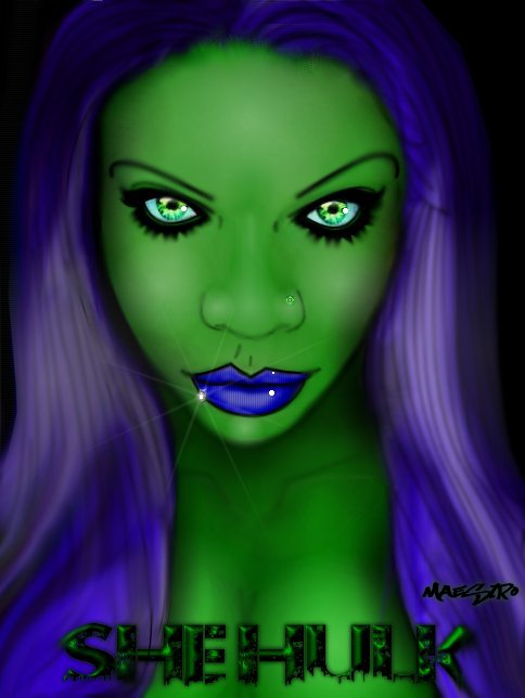 she-Hulk by MaestroA2O