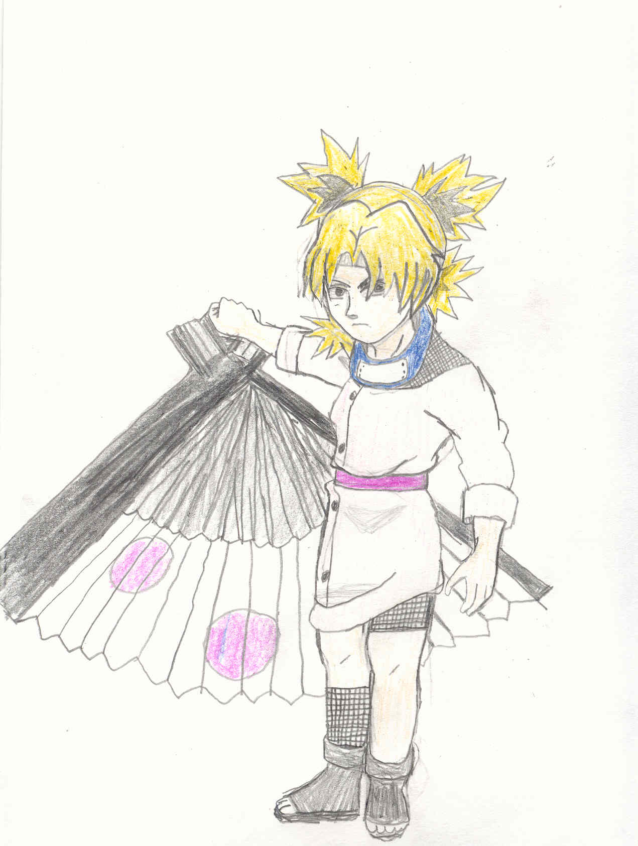 Temari *request for Ponichu* by MageKnight007