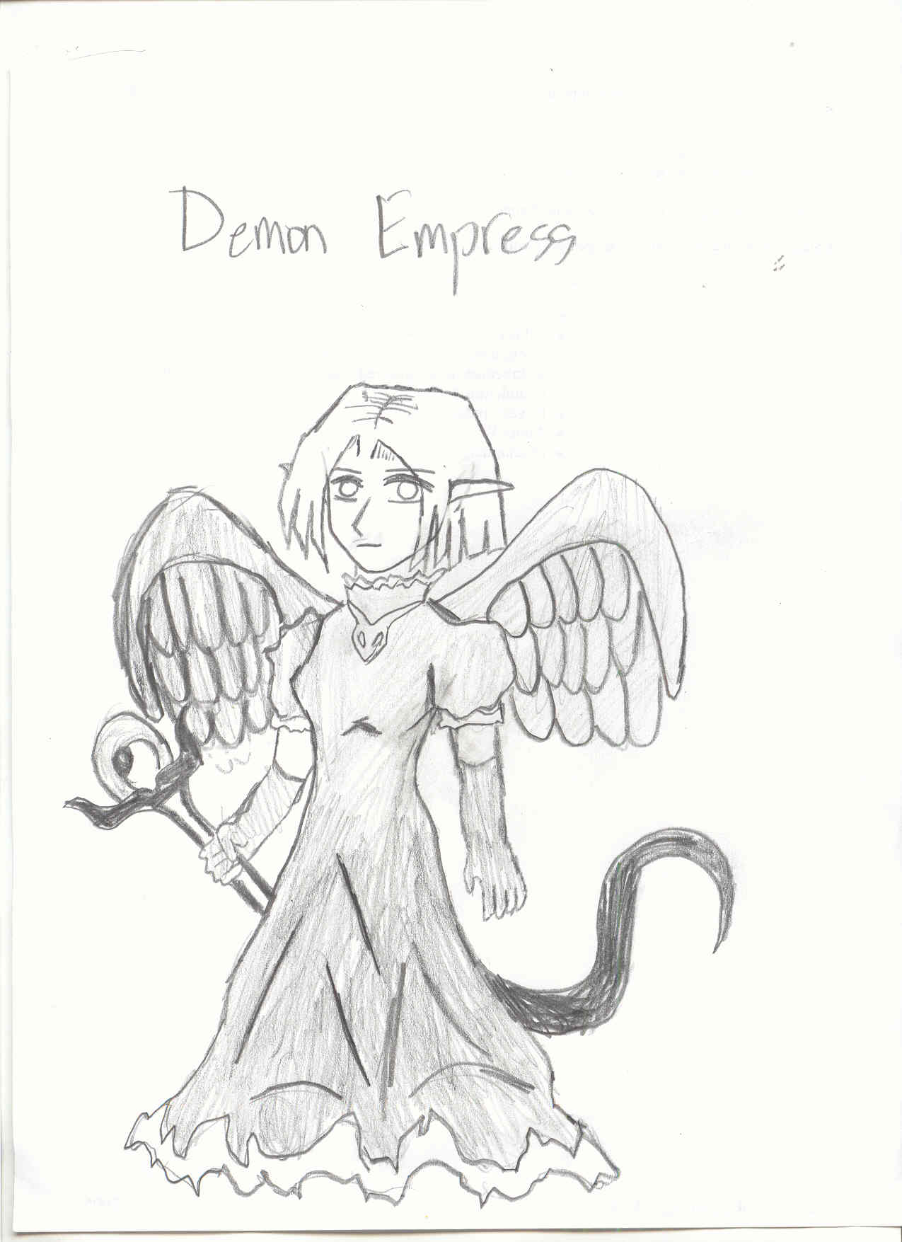 Demon Empress by MageKnight007