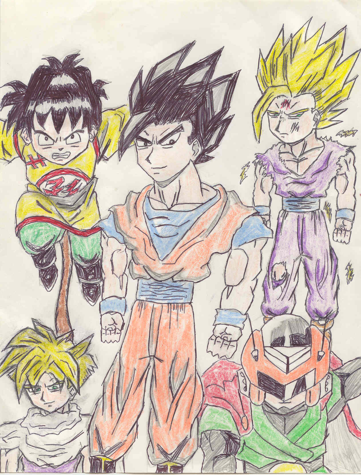 Gohan college by MageKnight007