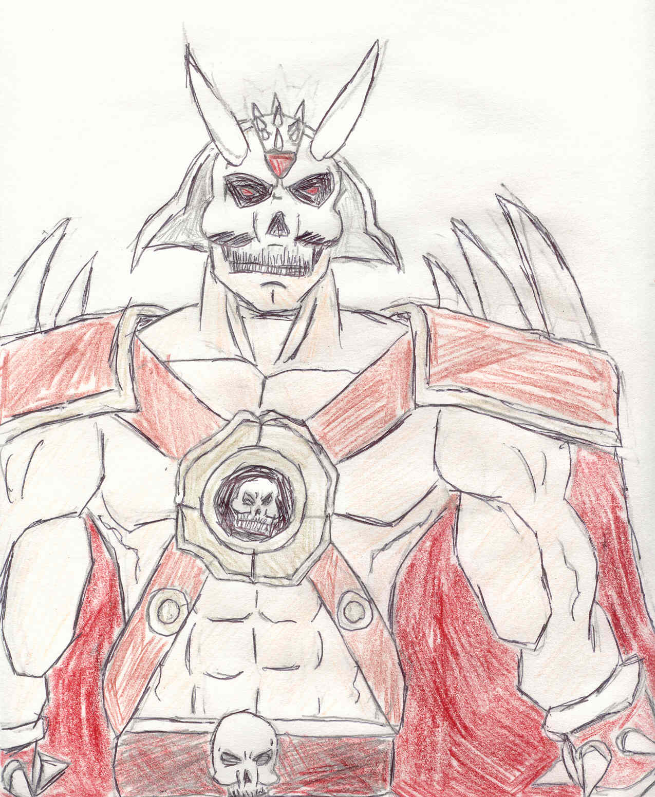 First attempt at Shao Kahn by MageKnight007