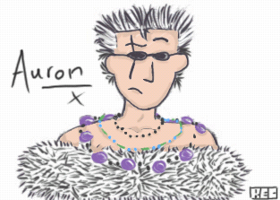 Auron - The Glitch - Version 1 Coloured by Mage_Lulu