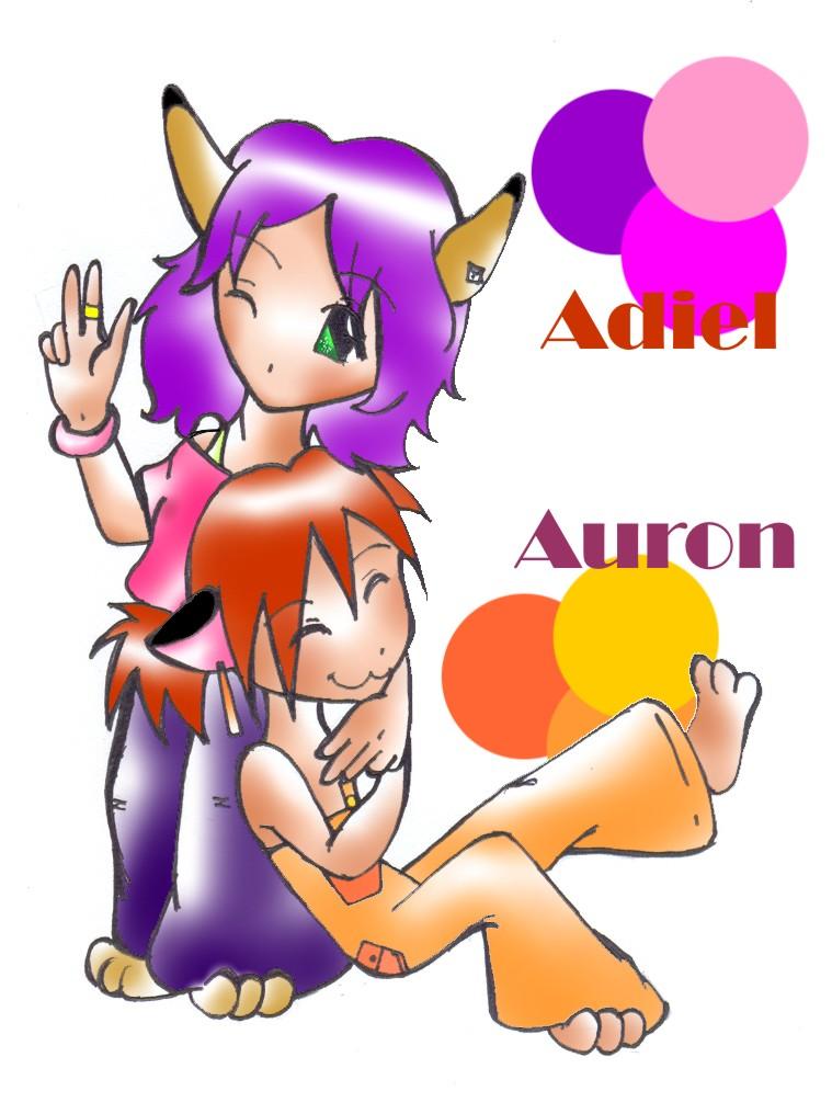 Adiel&Auron by Magicalkitt
