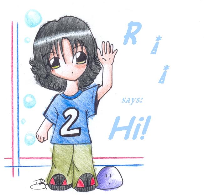 Rii says hi! by Magicalkitt