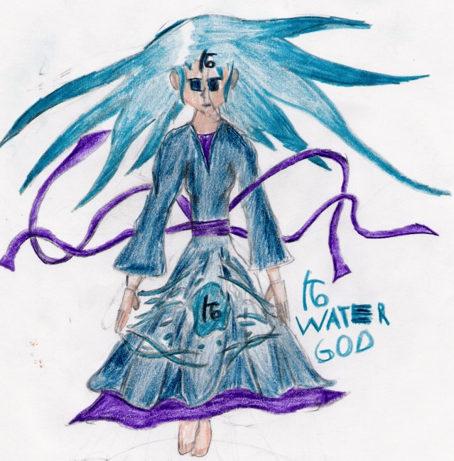 Water God/Elemental by Magicians_Valkary