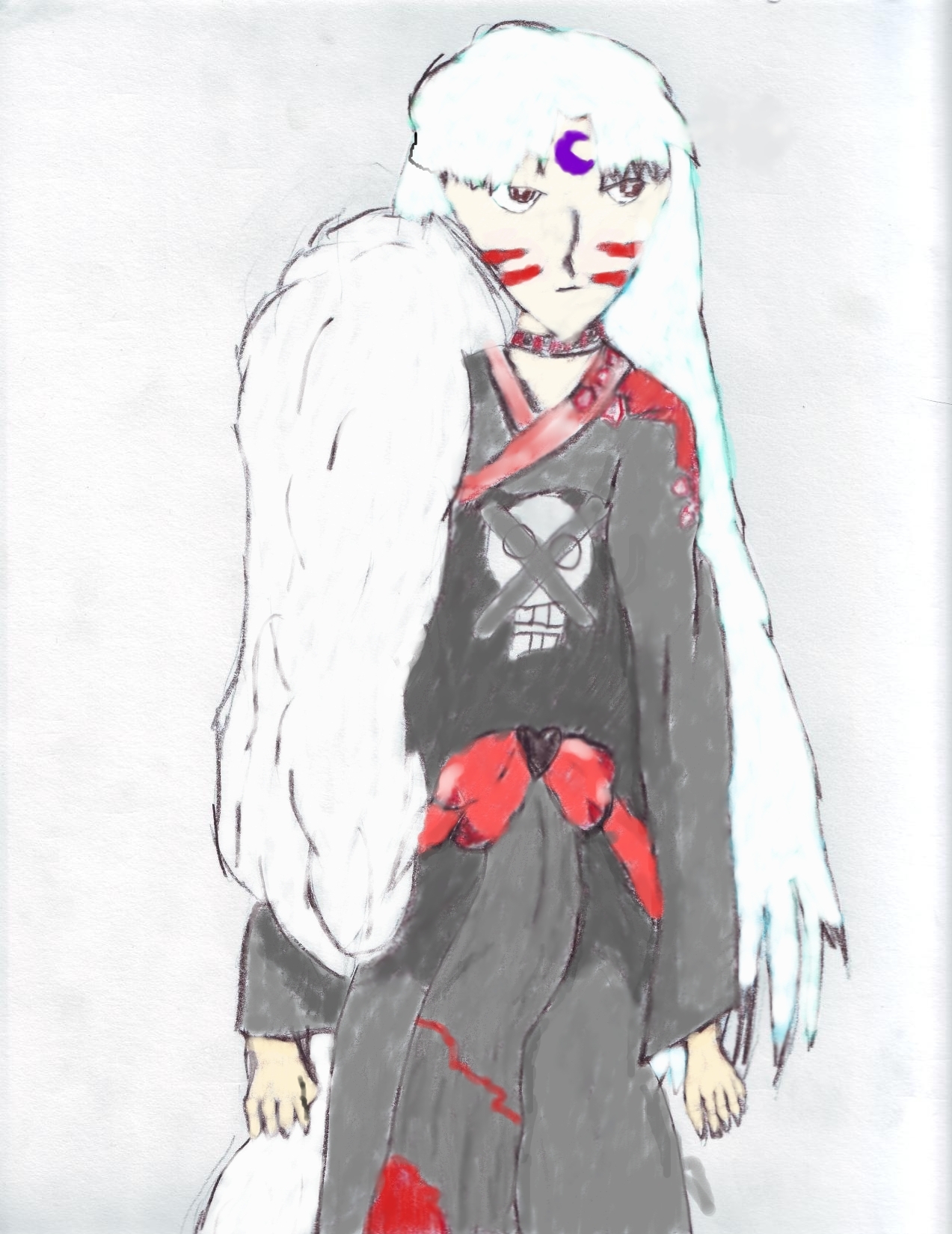 !Request! A Goth Sesshomaru by Maikeru